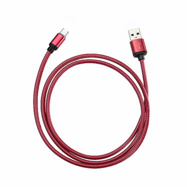 1.5M Type C 3ft 6ft 10ft编织USB充电器电缆Micro V8电缆数据线金属插头三星充电