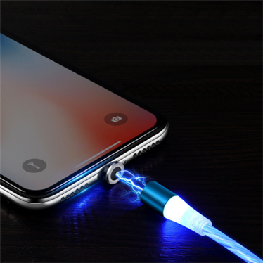 LED七彩流光3合1磁吸线