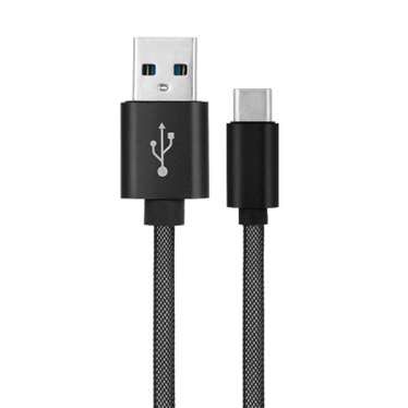 新的耐用编织尼龙USB C型延长电缆数据充电电缆USB